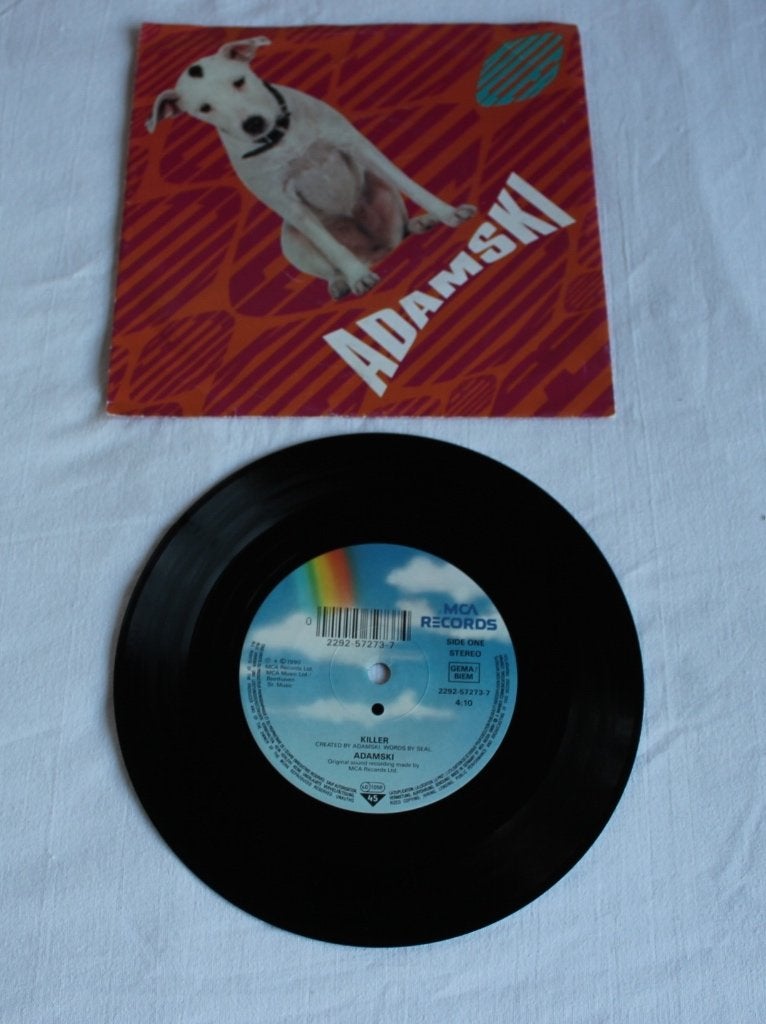 Adamski - killer, Ophalen of Verzenden, Zo goed als nieuw, 7 inch, Pop
