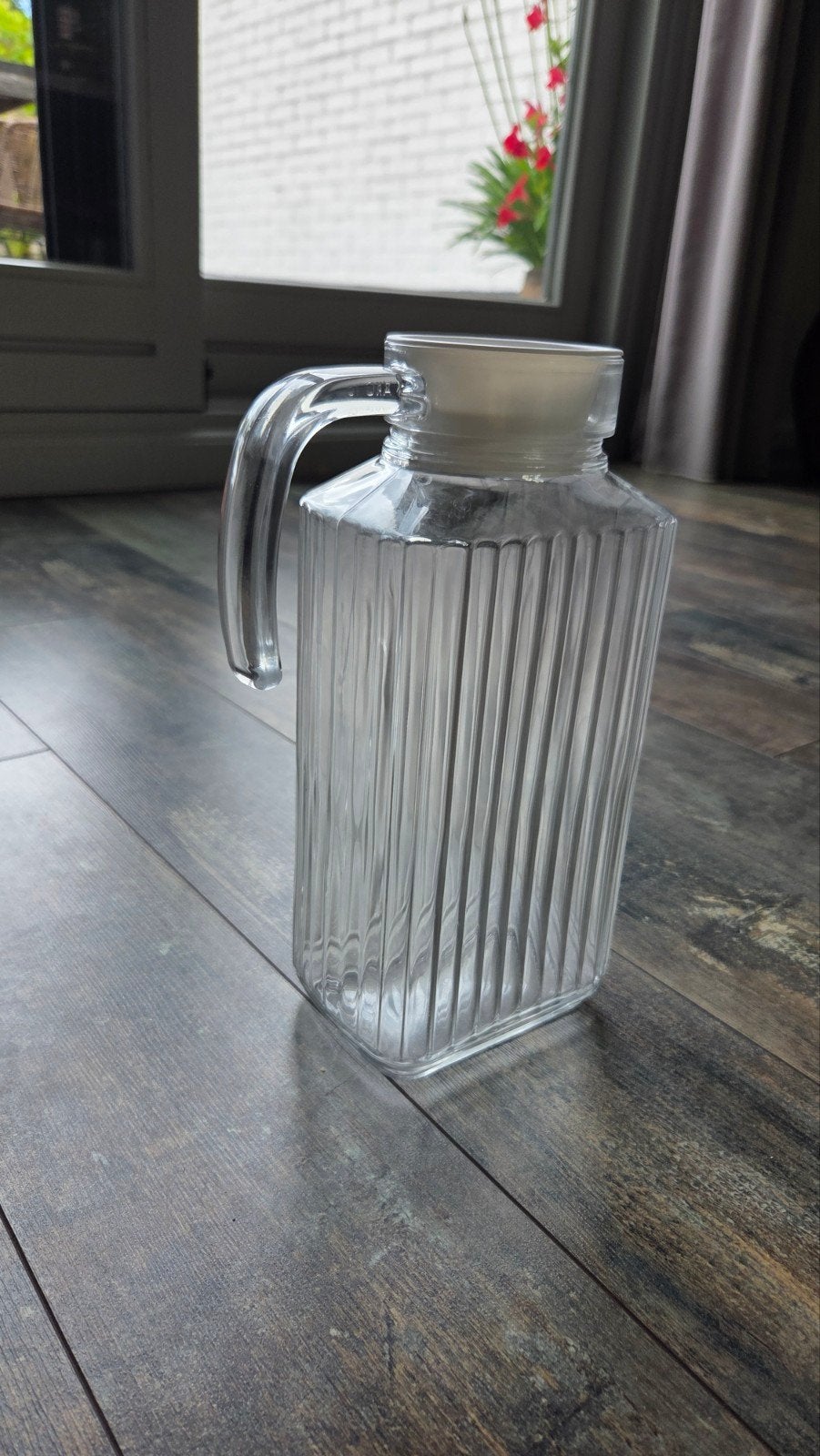 Set van 2 Luminarc waterkaraffen, Ophalen of Verzenden, Overige merken, Glas, Overige typen
