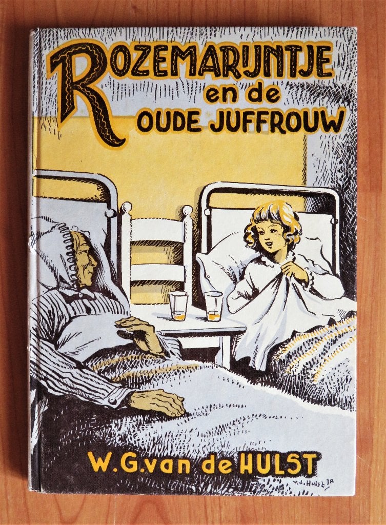 WG vd Hulst Rozemarijntje en oude juffrouw ( 1e druk 1954 ), Boeken, Ophalen of Verzenden, Gelezen