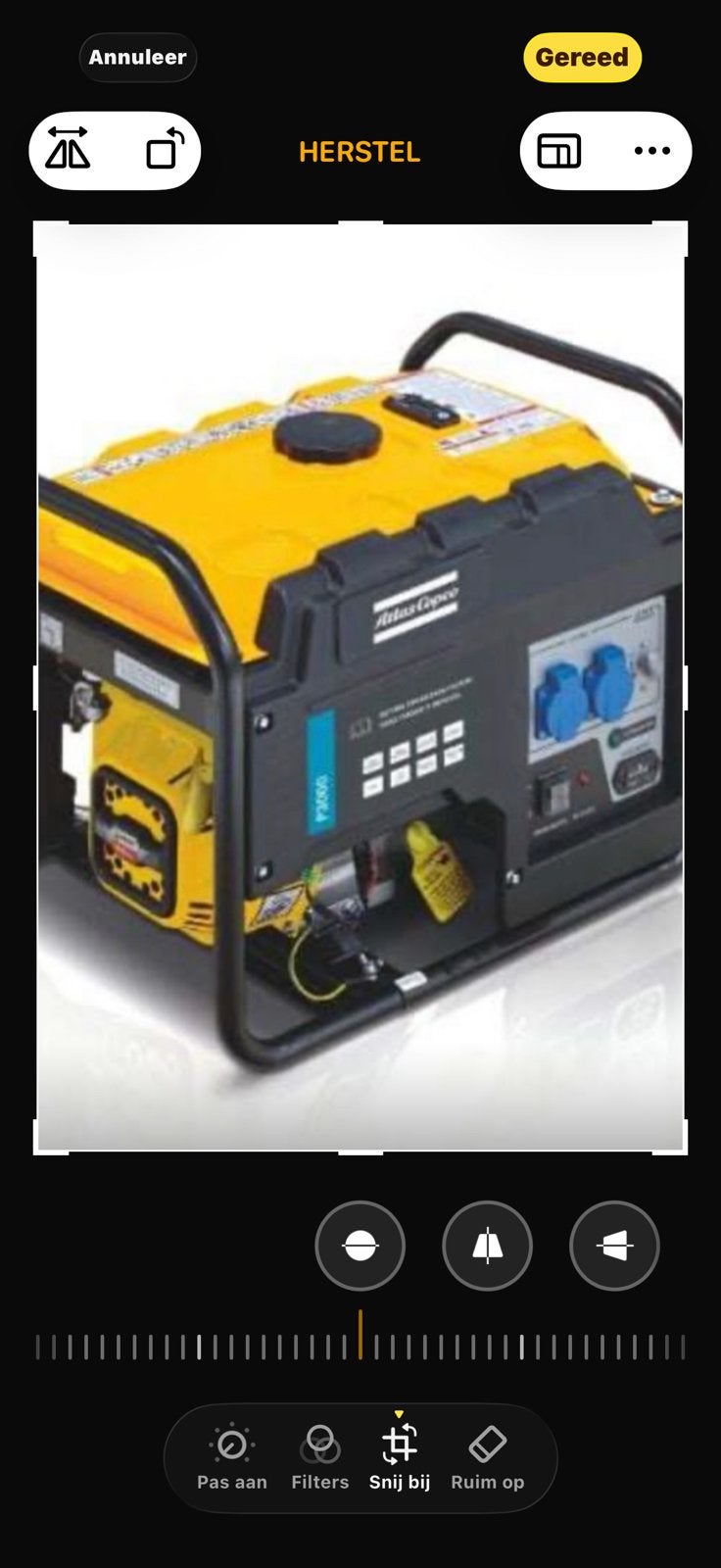 Atlas - Copco aggregaat super aanbieding, Ophalen, Nieuw, Minder dan 5 kVA, Benzine