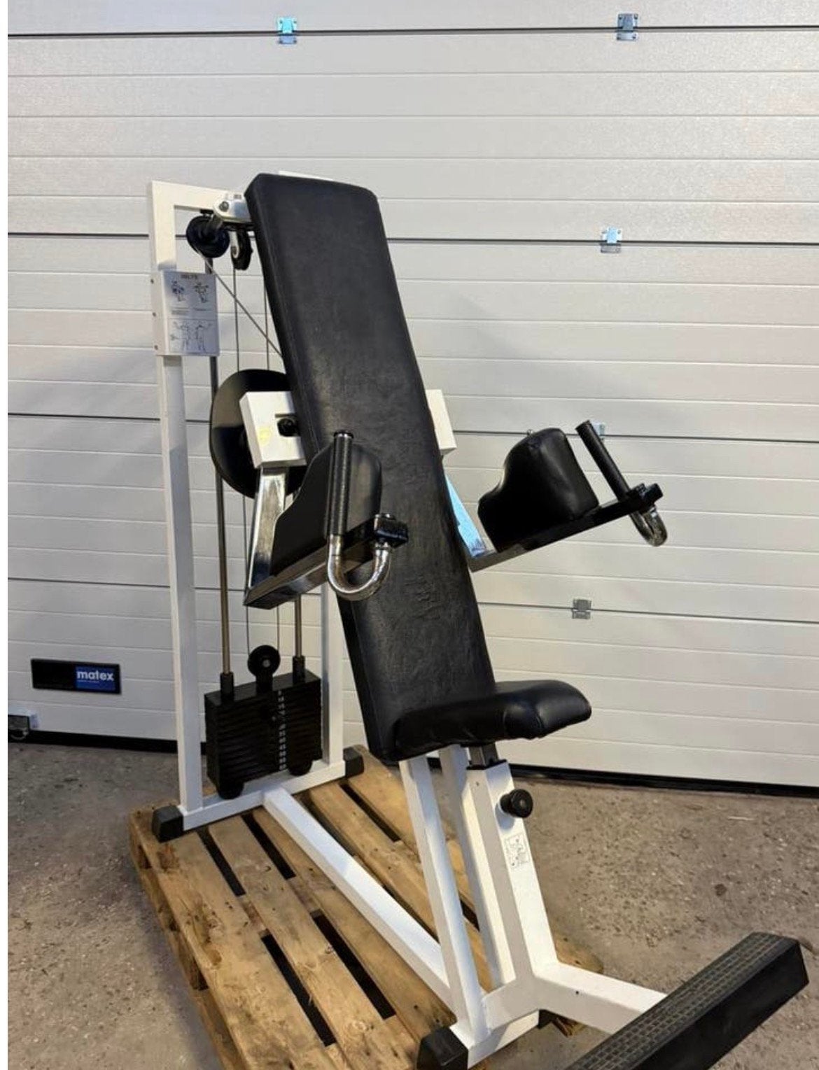 Technogym Side raise / Side delts / machine, Ophalen, Benen, Gebruikt, -