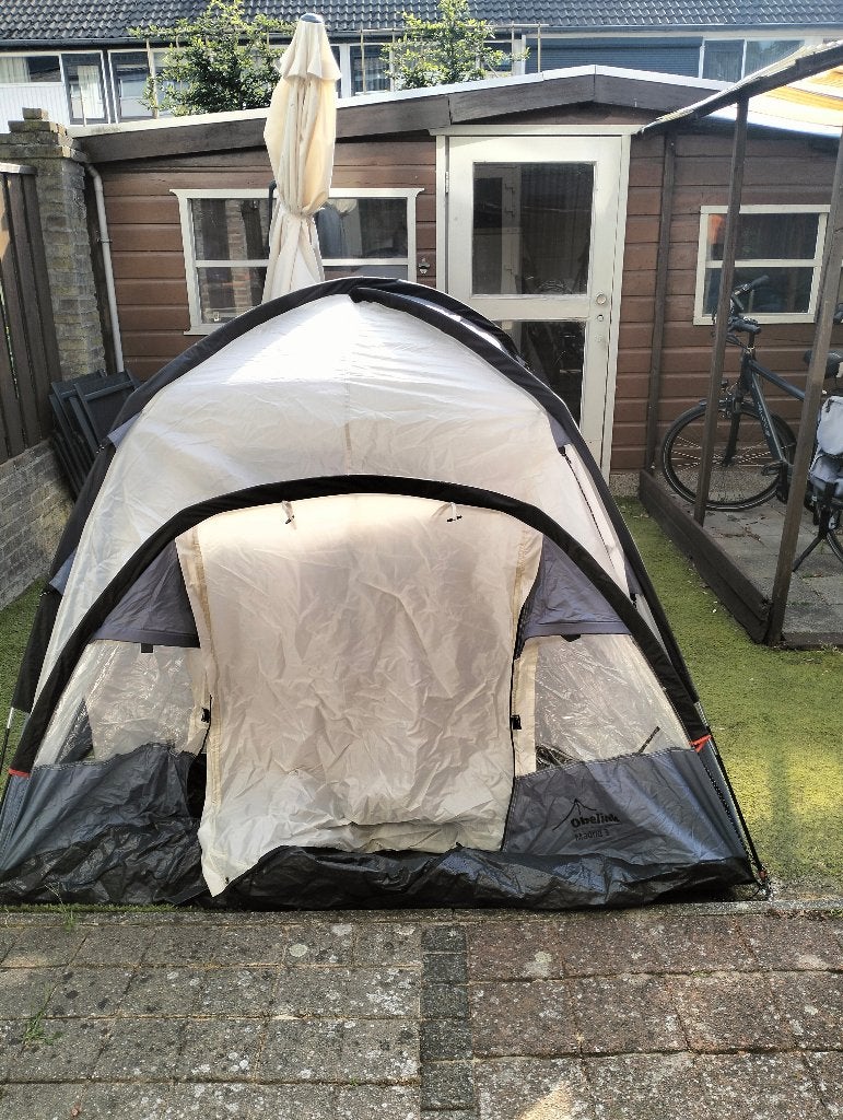 3 koepeltenten, Caravans en Kamperen, Tenten, Ophalen, Gebruikt, Tot en met 3