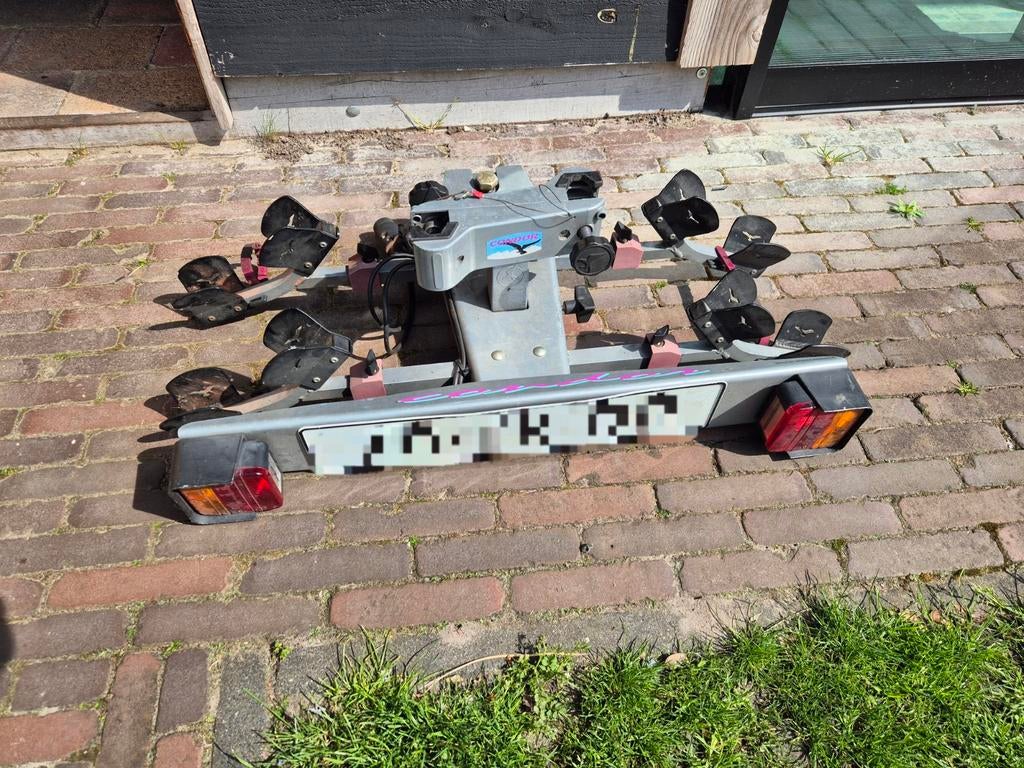 Fietsendrager, Ophalen, Gebruikt, Trekhaakdrager