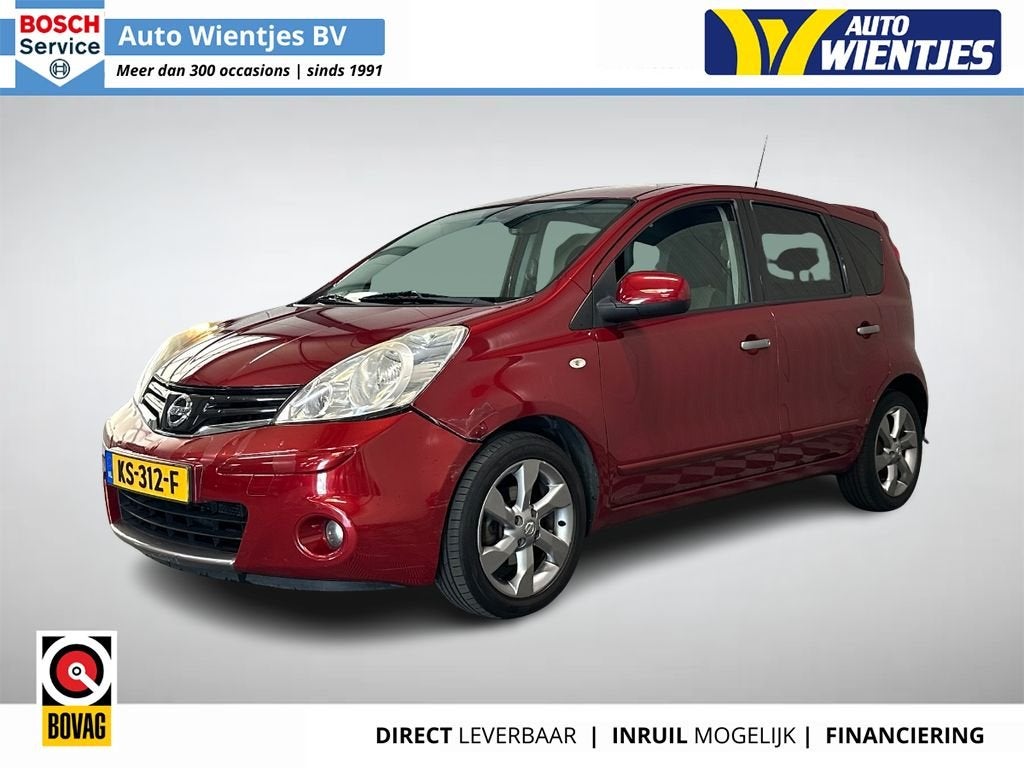 Nissan Note 1.4 | Connect Edition | Airco | Cruise | Navi, Auto's, Nissan, Voorwielaandrijving, Euro 5, Gebruikt, 4 cilinders