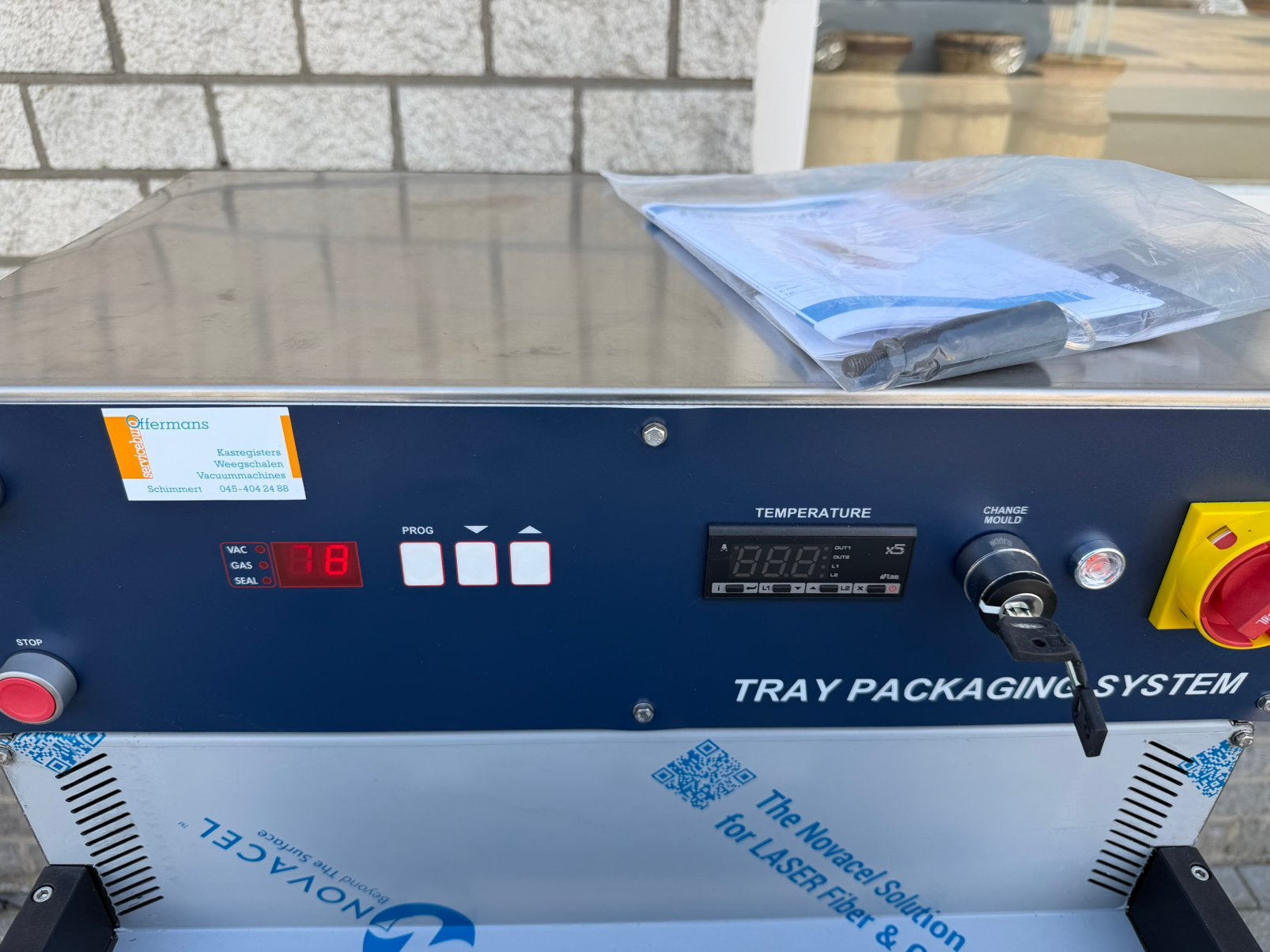 2 TPS  henkovac tps xl tray packaging system bj 2024, Ophalen, Zo goed als nieuw