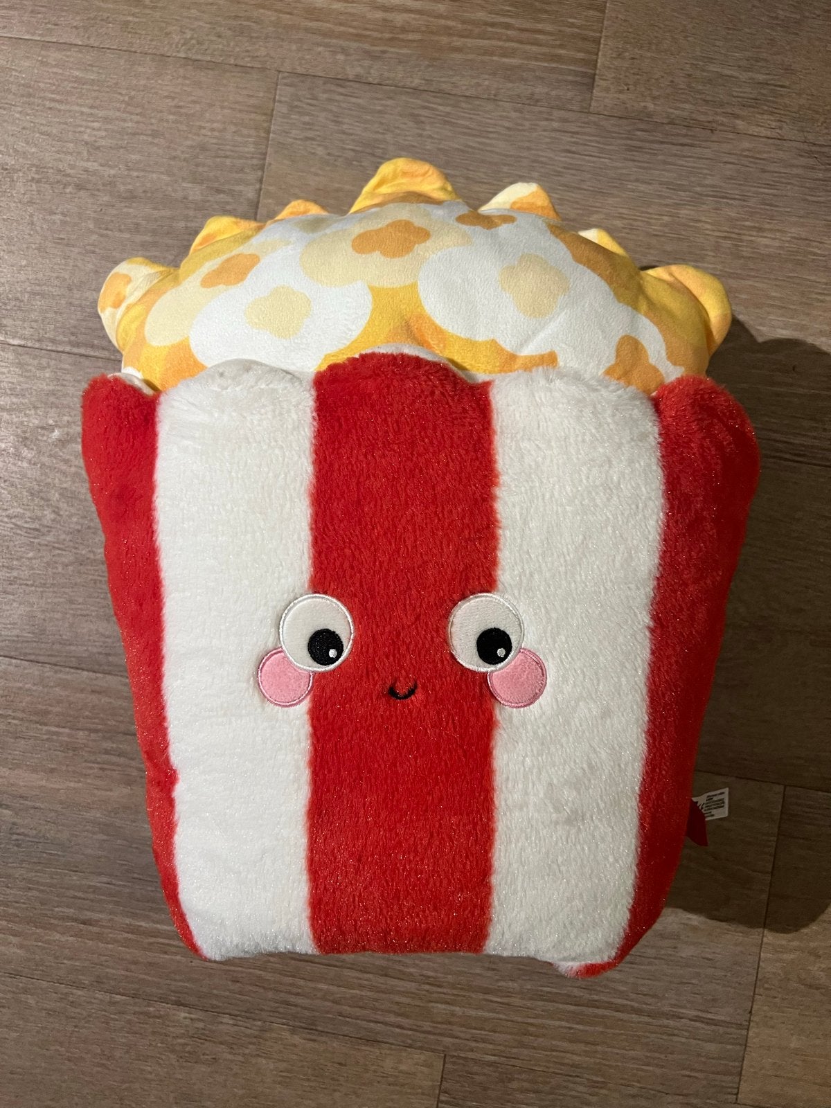 Hema Popcorn Knuffel Kussen, Ophalen of Verzenden, Zo goed als nieuw, Middelgroot (20 tot 80 cm), Hema
