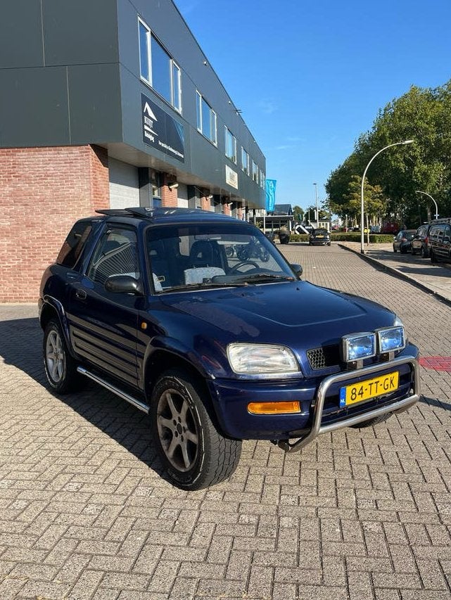 Toyota Funcruiser 2.0 Rav4 Wagon 4WD 1995 Blauw, 1998 cc, Elektrische ramen, 4 cilinders, 129 pk