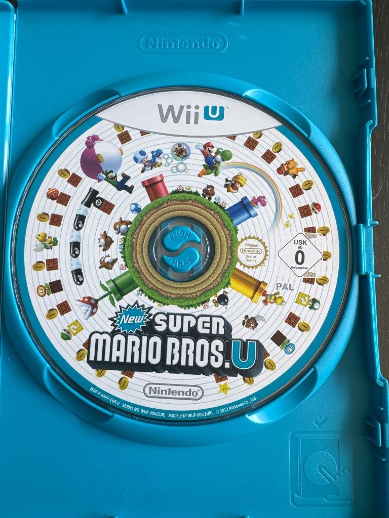 New Super Mario Bros.U - Wii U, Spelcomputers en Games, Gebruikt, Eén computer, Ophalen of Verzenden, Platform