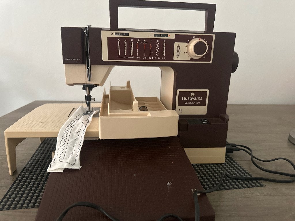 Naaimachine Husqvarna, Ophalen of Verzenden, Gebruikt, Naaimachine, Husqvarna