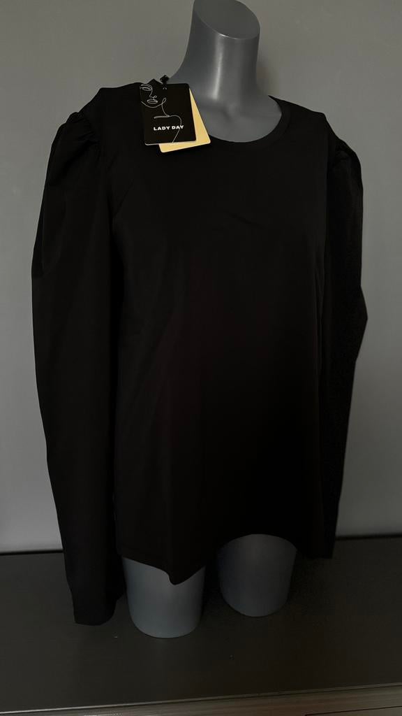 Lady Day travel top, shirt, trui, T-shirt travelstof mt. XL, Kleding | Dames, T-shirts, ., Zwart, Maat 46/48 (XL) of groter, Nieuw