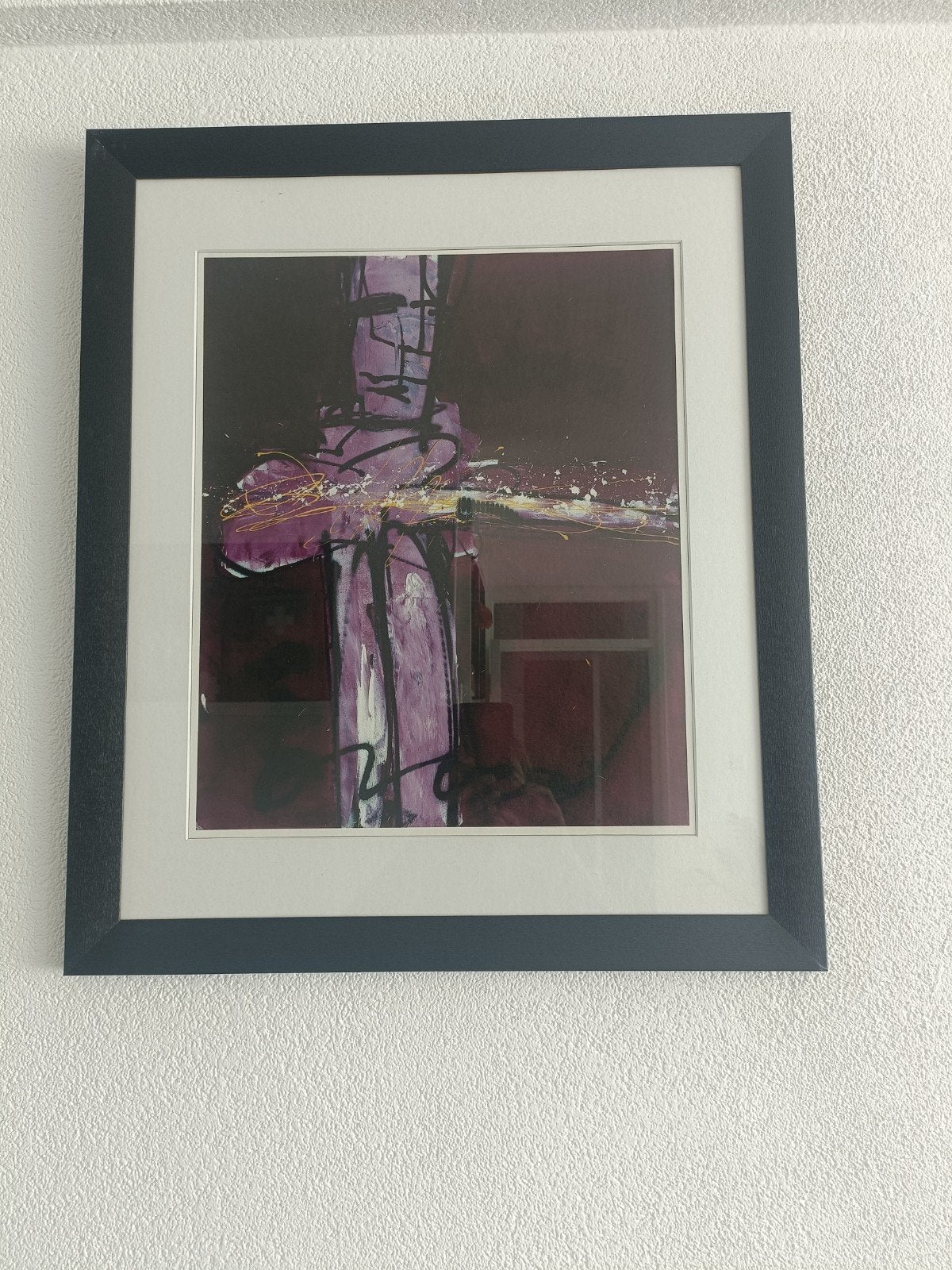 Herman Brood Print ( Prince) - Paars en Zwart, Antiek en Kunst, Ophalen of Verzenden