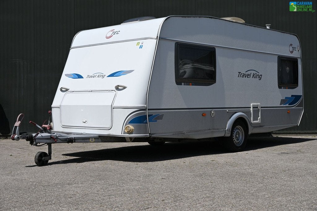 TEC Travel King 470 TE Mover|Zakluifel|Deeltent|Enkbedden, Standaardzit, T.E.C., Kachel, Bedrijf