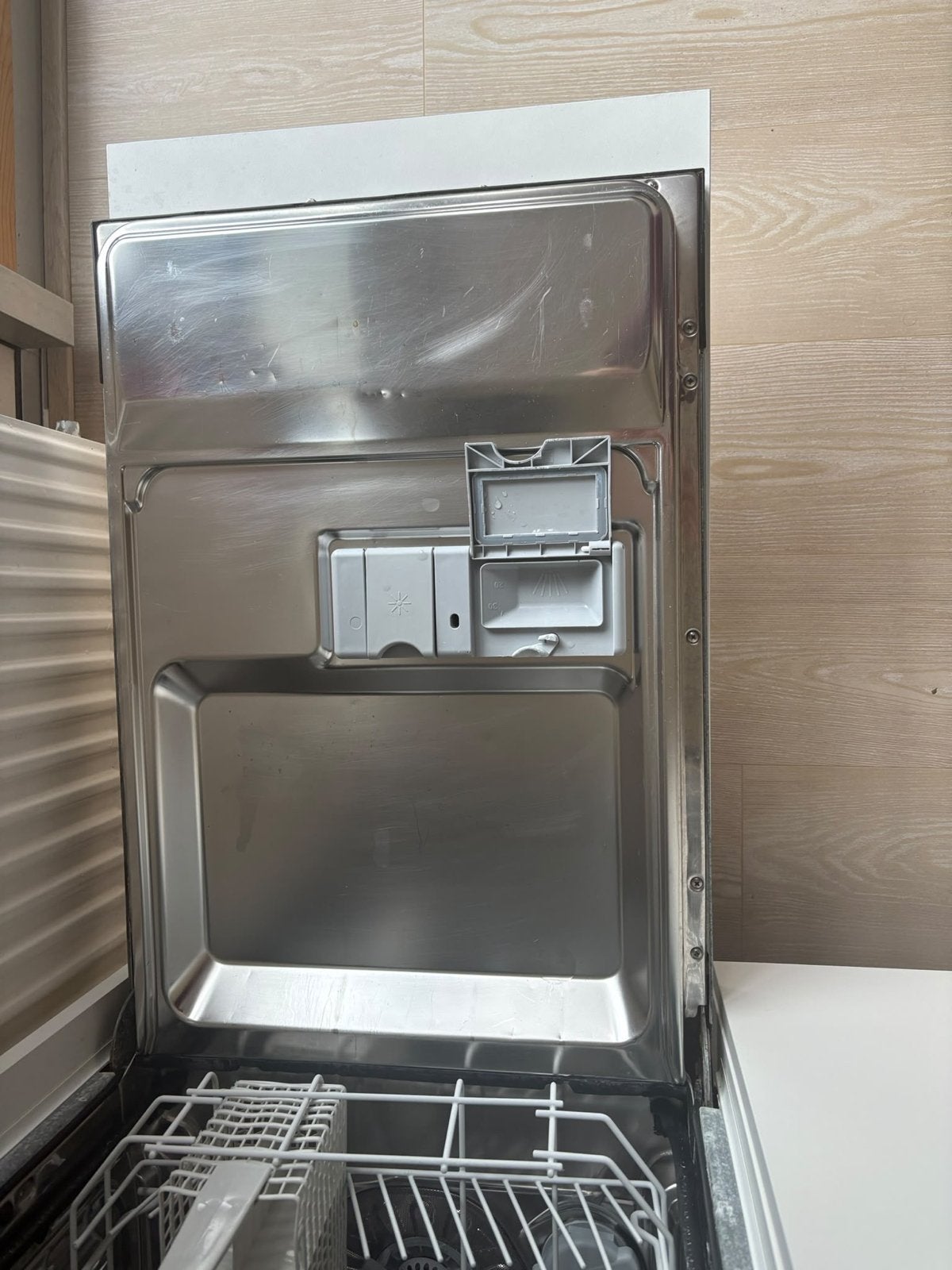 Zanussi Inbouwvaatwasser 45cm - Volledig Geïntegreerd, Ophalen, Gebruikt, 60 cm of meer, Inbouw