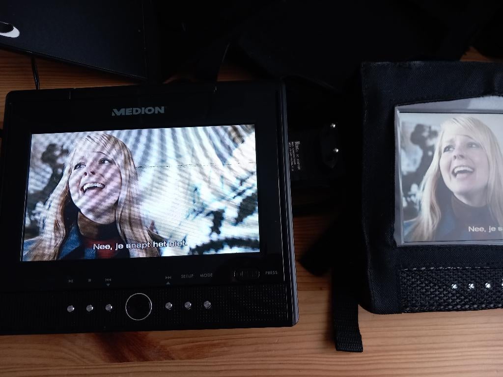 dvd schermen voor in de auto, Gebruikt, Draagbaar, Ophalen of Verzenden, Overige merken