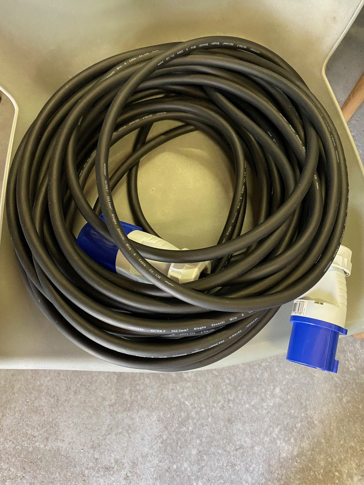 CEE kabel 20 meter, Ophalen of Verzenden, Nieuw