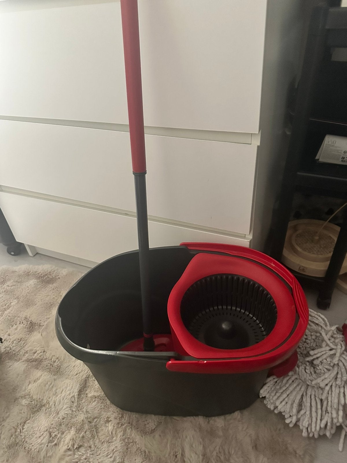 Vileda easy wring dweilset + doeken, Ophalen