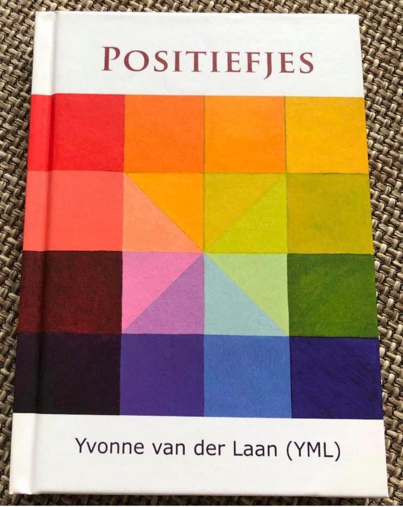 Boek Positiefjes van Yvonne van der Laan., Boeken, Ophalen of Verzenden, Zo goed als nieuw