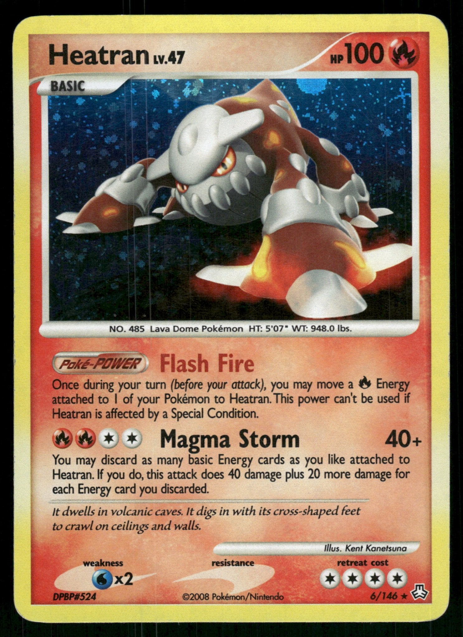 Heatran 6/146 - Legends Awakened, Verzenden, Gebruikt