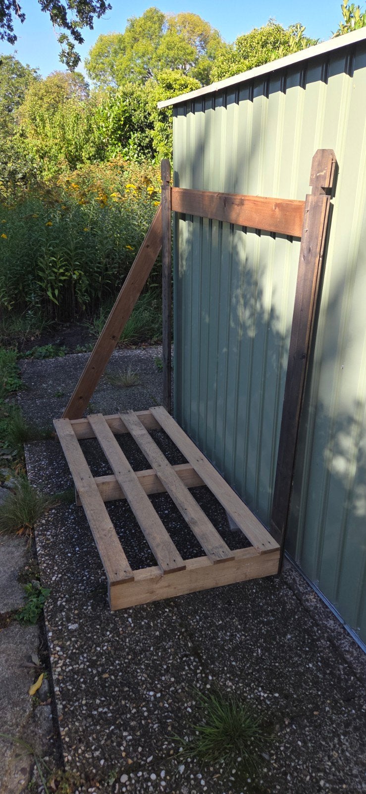 GRATIS pallet brandhout, Doe-het-zelf en Verbouw, Hout en Planken, Ophalen, Zo goed als nieuw, Vuren, Pallet