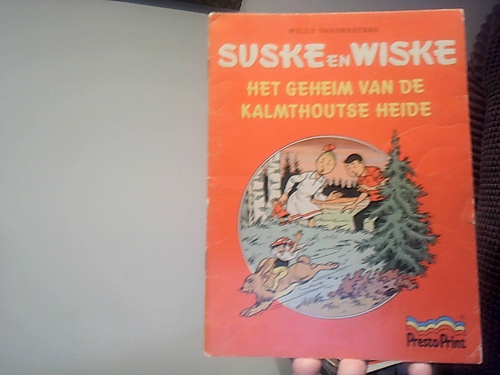 suske en wiske het geheim van de kalmhoutse heide uitgave-, Eén stripboek, Ophalen of Verzenden, Gelezen