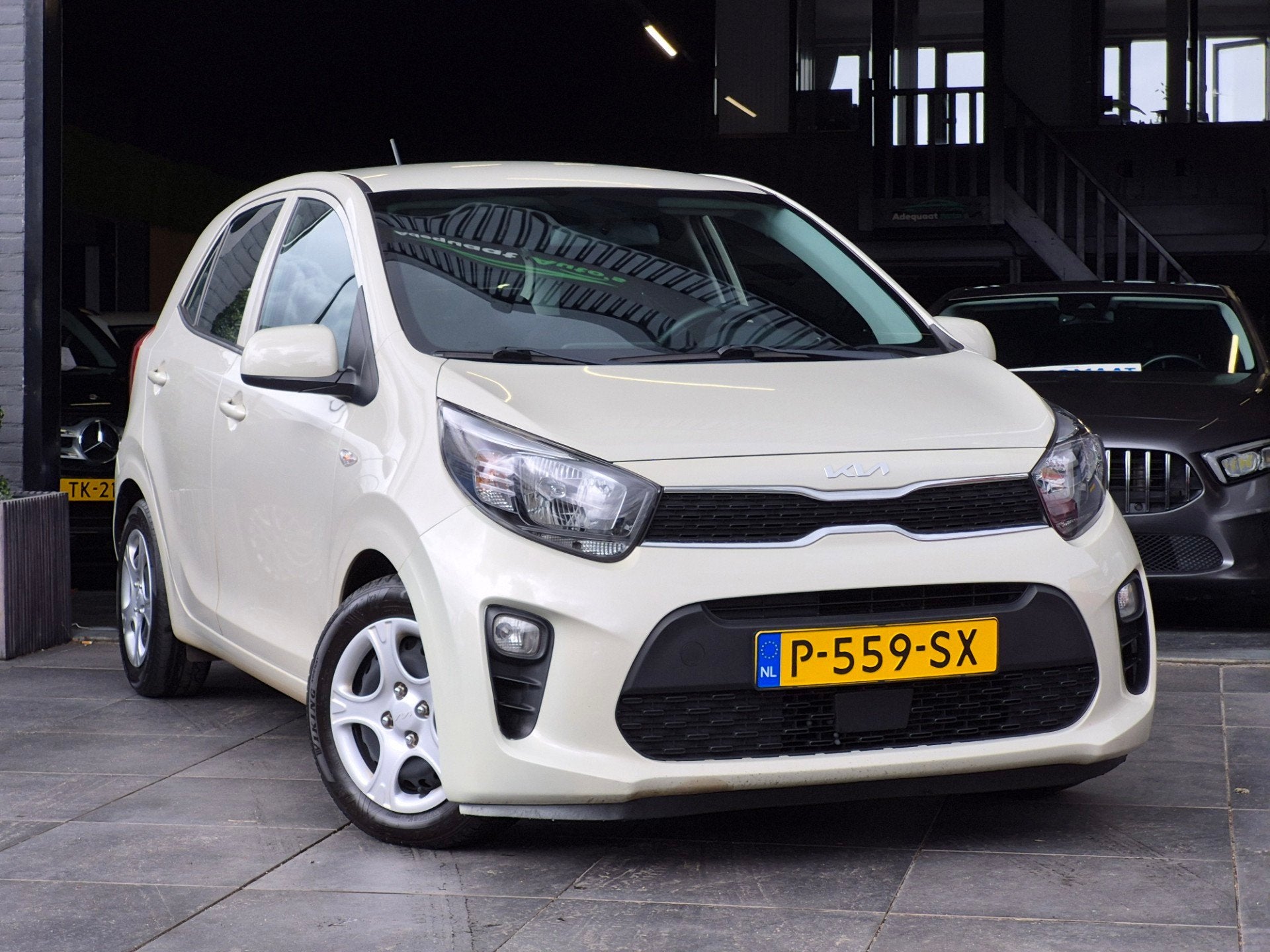 Kia Picanto 1.0DPi ComfortLine|5p|Cruise|Dealer Oh|Airco|BTW, Voorwielaandrijving, Stof, Origineel Nederlands, Bedrijf