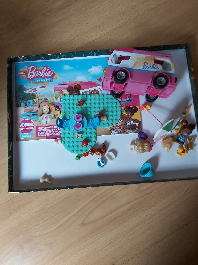 Mega barbie bouwstenen, Ophalen of Verzenden, Zo goed als nieuw, Overige merken