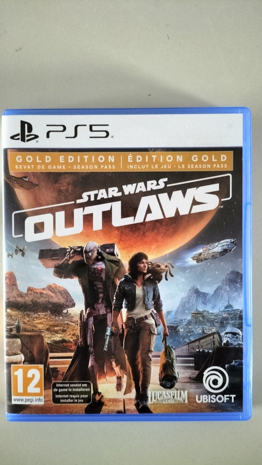 Star Wars Outlaws Gold Edition PS5 - Nieuwstaat, Spelcomputers en Games, Ophalen of Verzenden