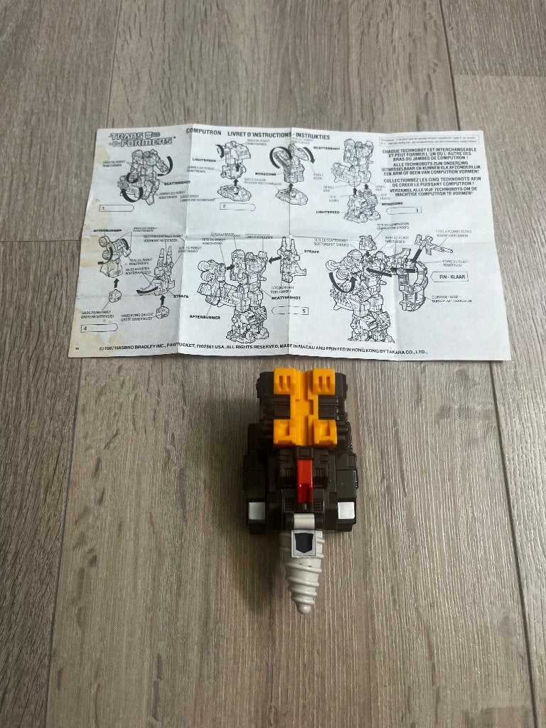 Transformers G1: Technobot Nosecone 1987, G1, Ophalen of Verzenden, Gebruikt, Autobots