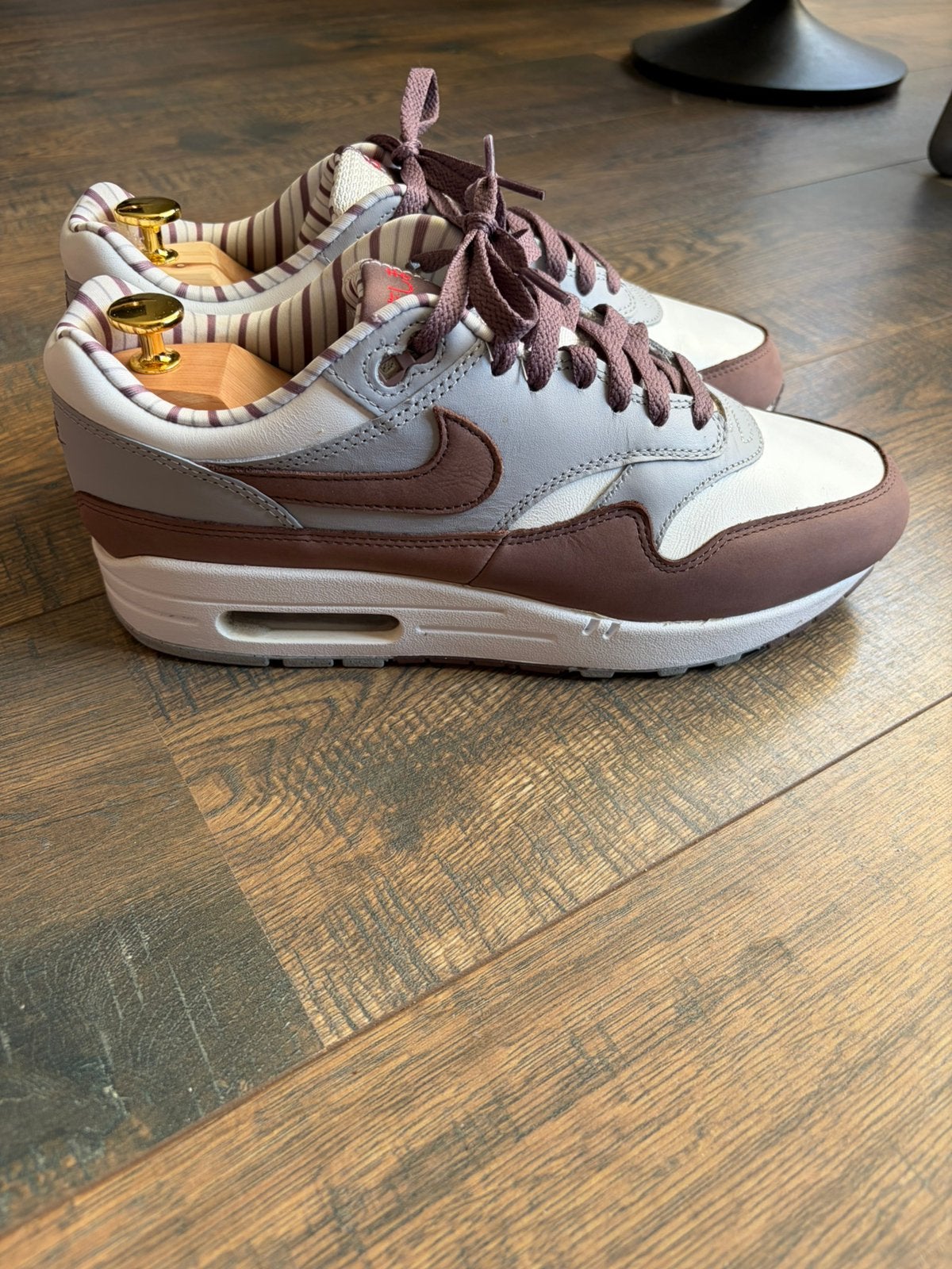 Nike Air Max 1 premium - exclusieve Shima shima, Overige kleuren, Ophalen of Verzenden, Sneakers of Gympen, Zo goed als nieuw