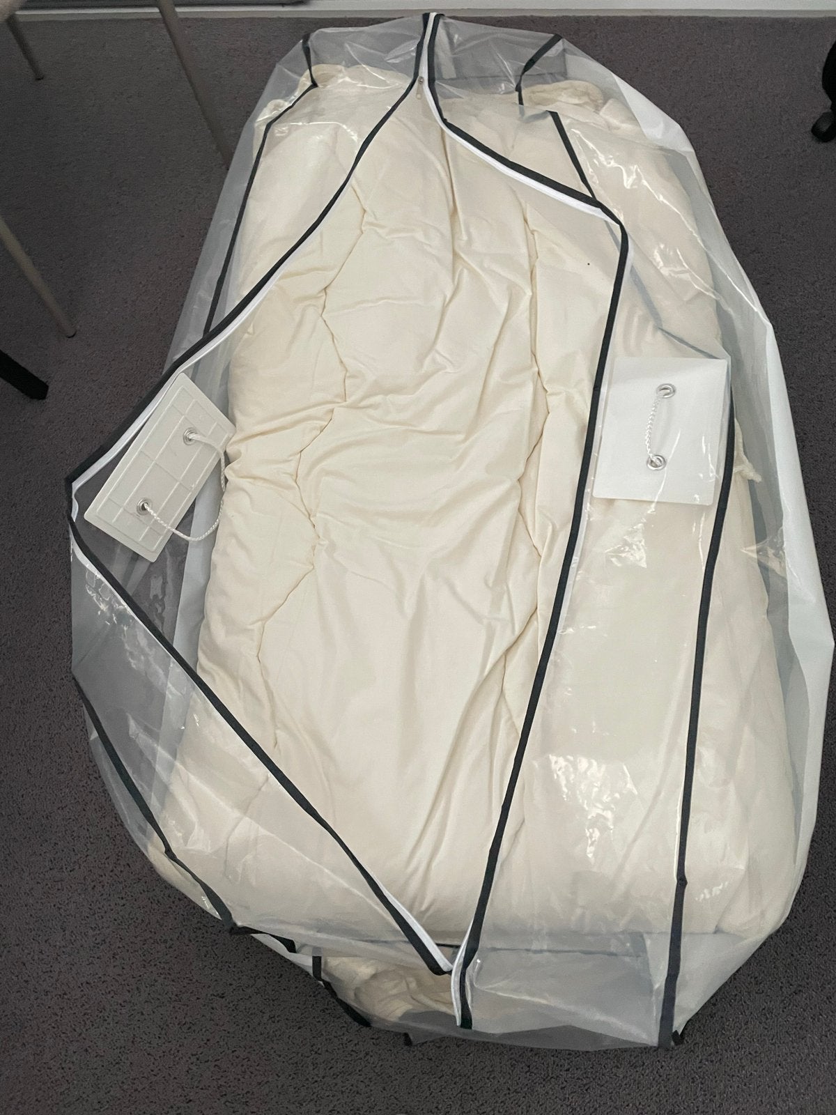 4 seizoenen lits jumeaux dekbed 240x220, Ophalen, Lits-jumeaux, Wit, Polyester