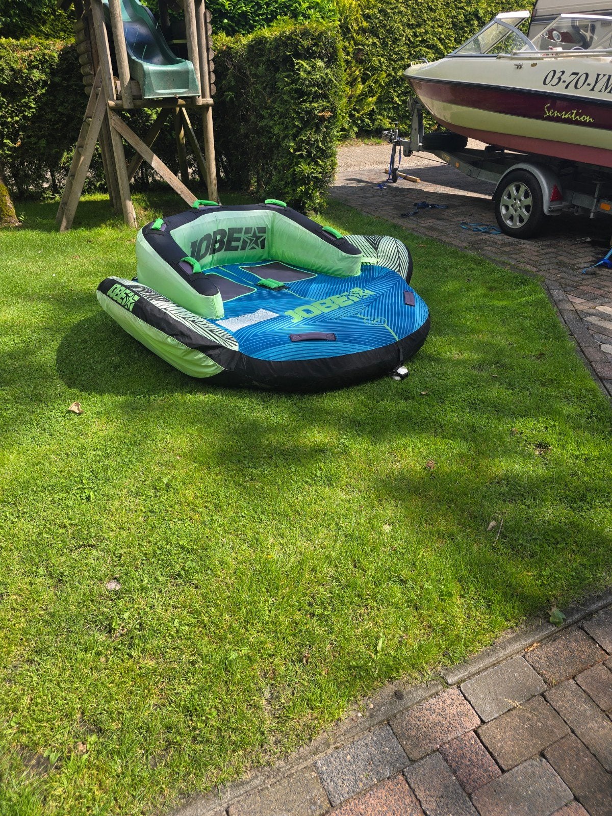 Jobe Funtube voor 2 personen, Watersport en Boten, Ophalen of Verzenden, Gebruikt