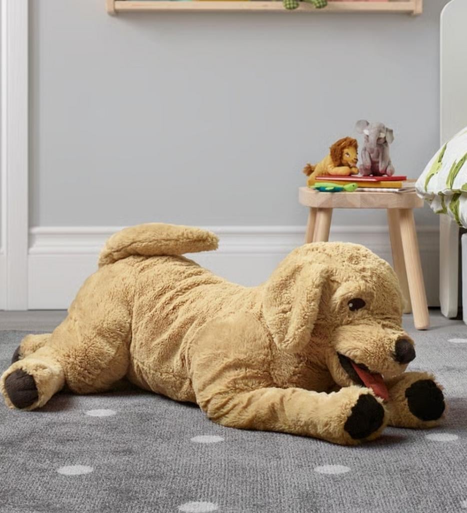 GOSIG GOLDEN pluchen hond,70 cm, Kinderen en Baby's, Speelgoed | Knuffels en Pluche, Ophalen, Zo goed als nieuw, Hond
