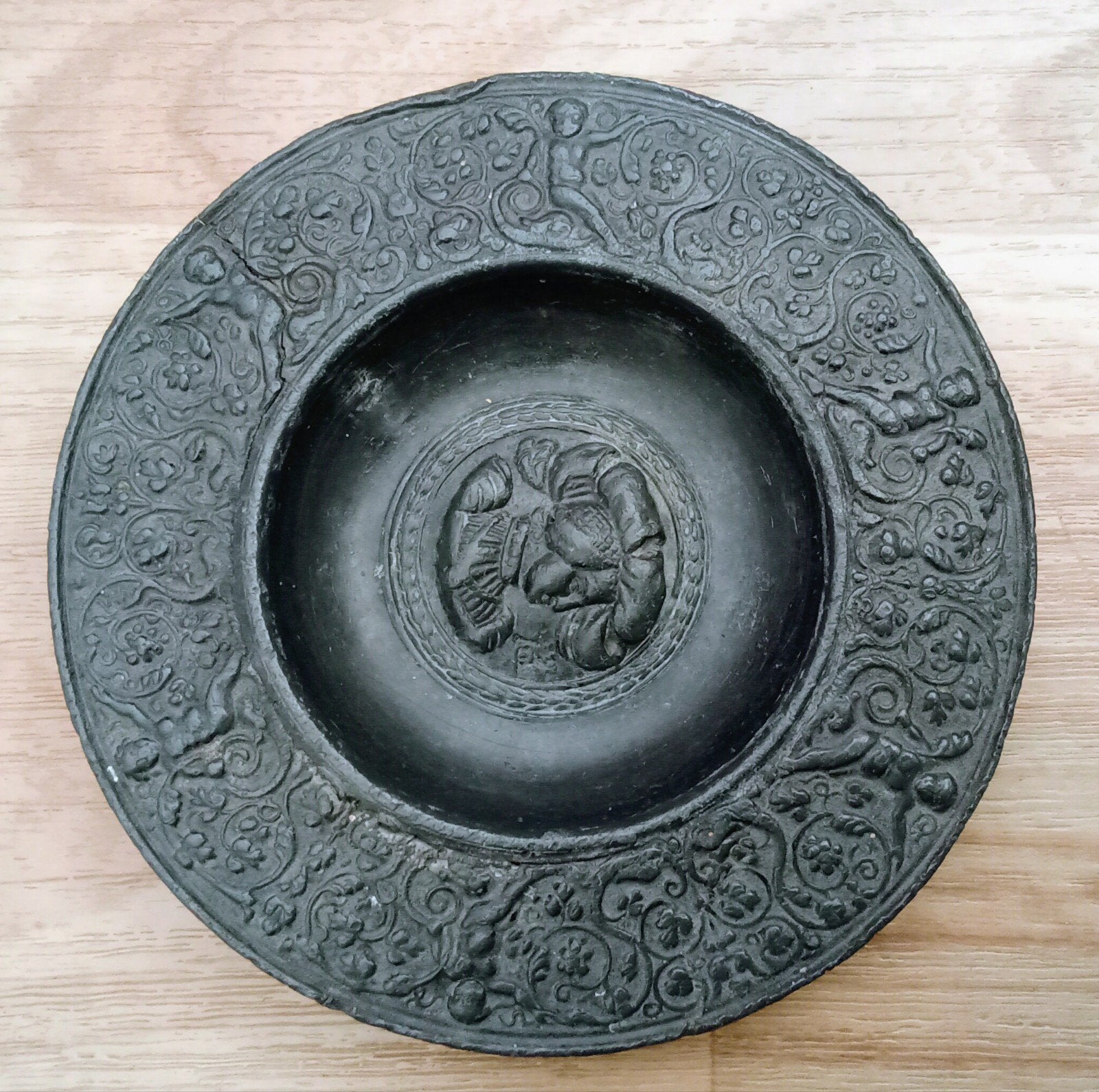 antiek decoratief schaaltje, Antiek en Kunst, Ophalen of Verzenden