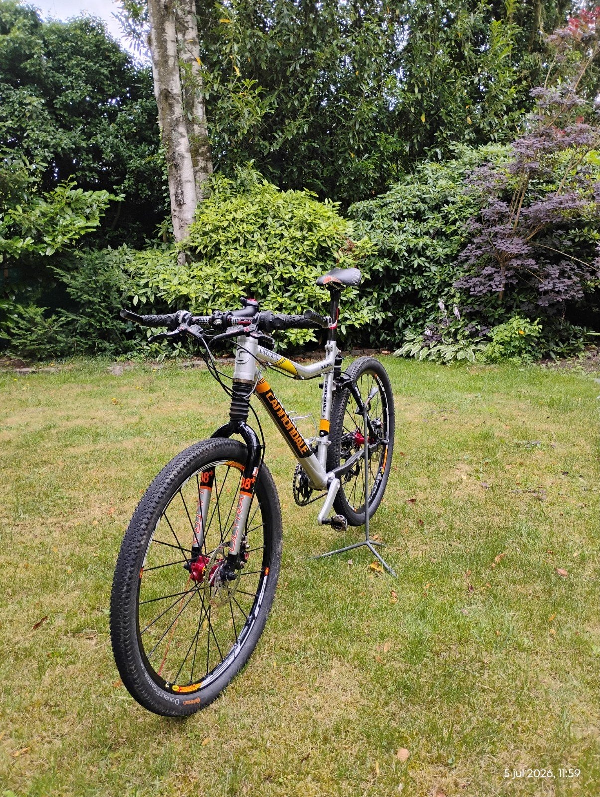 MTB Cannondale, Fietsen en Brommers, Fietsen | Mountainbikes en ATB, Gebruikt, Fully, 49 tot 53 cm, Ophalen