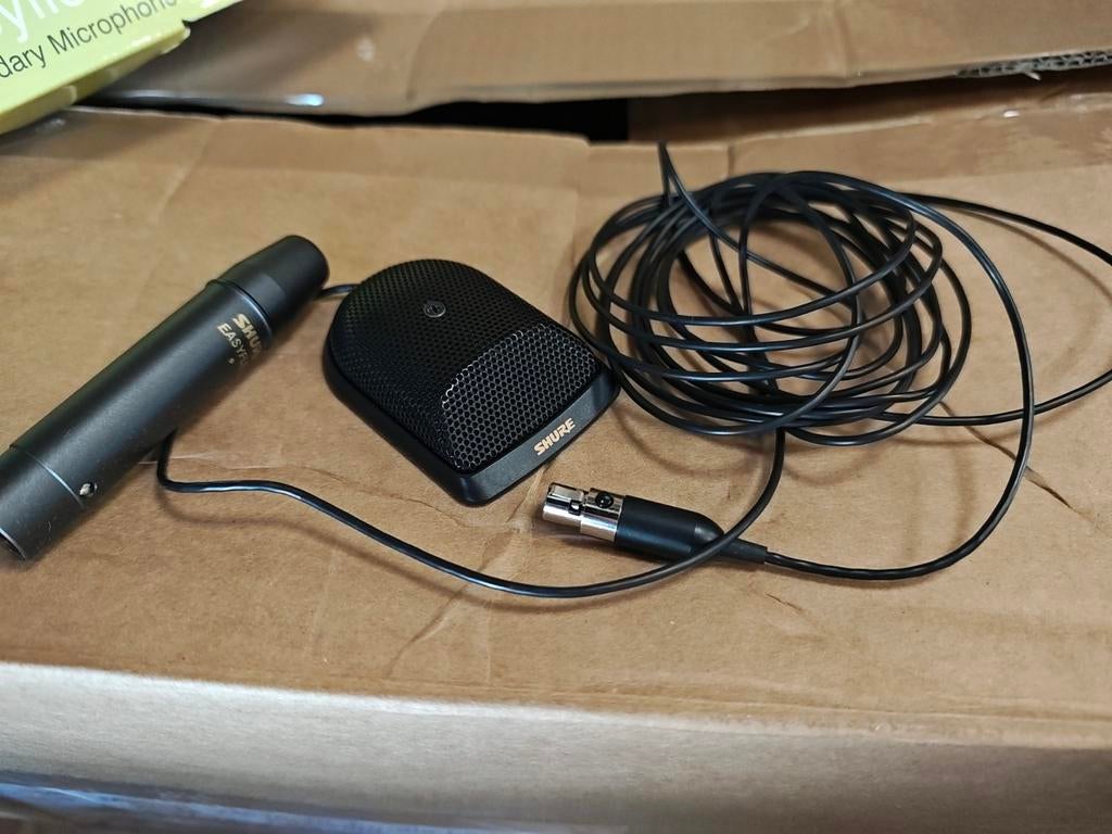 Shure EZB/C Cardioid Condenser Microfoon, Muziek en Instrumenten, Microfoons, Ophalen of Verzenden, Gebruikt, Studiomicrofoon