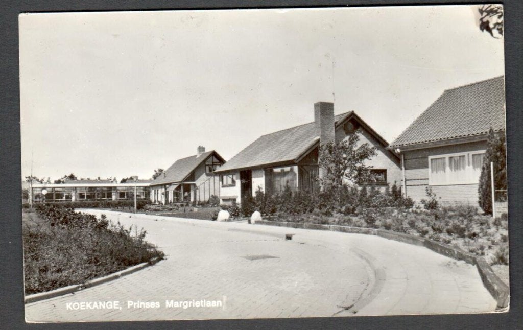 Oude Ansicht - KOEKANGE - Prinses Margrietlaan - Dr., Ophalen of Verzenden, 1940 tot 1960, Ongelopen, Drenthe