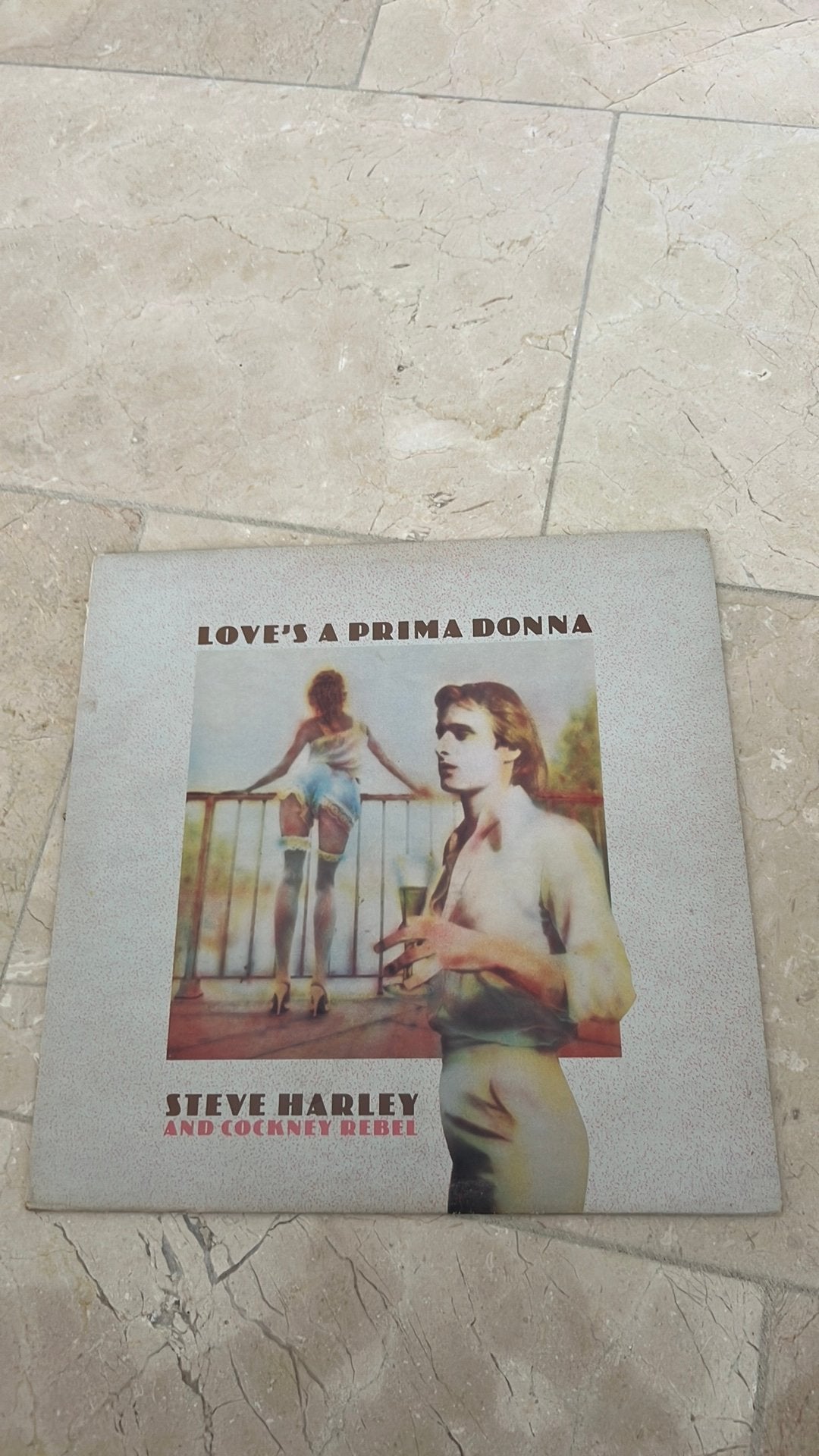 LP Steve Harley And the cockney rebel love’s a prima donna, Ophalen of Verzenden, Zo goed als nieuw, 12 inch, Poprock