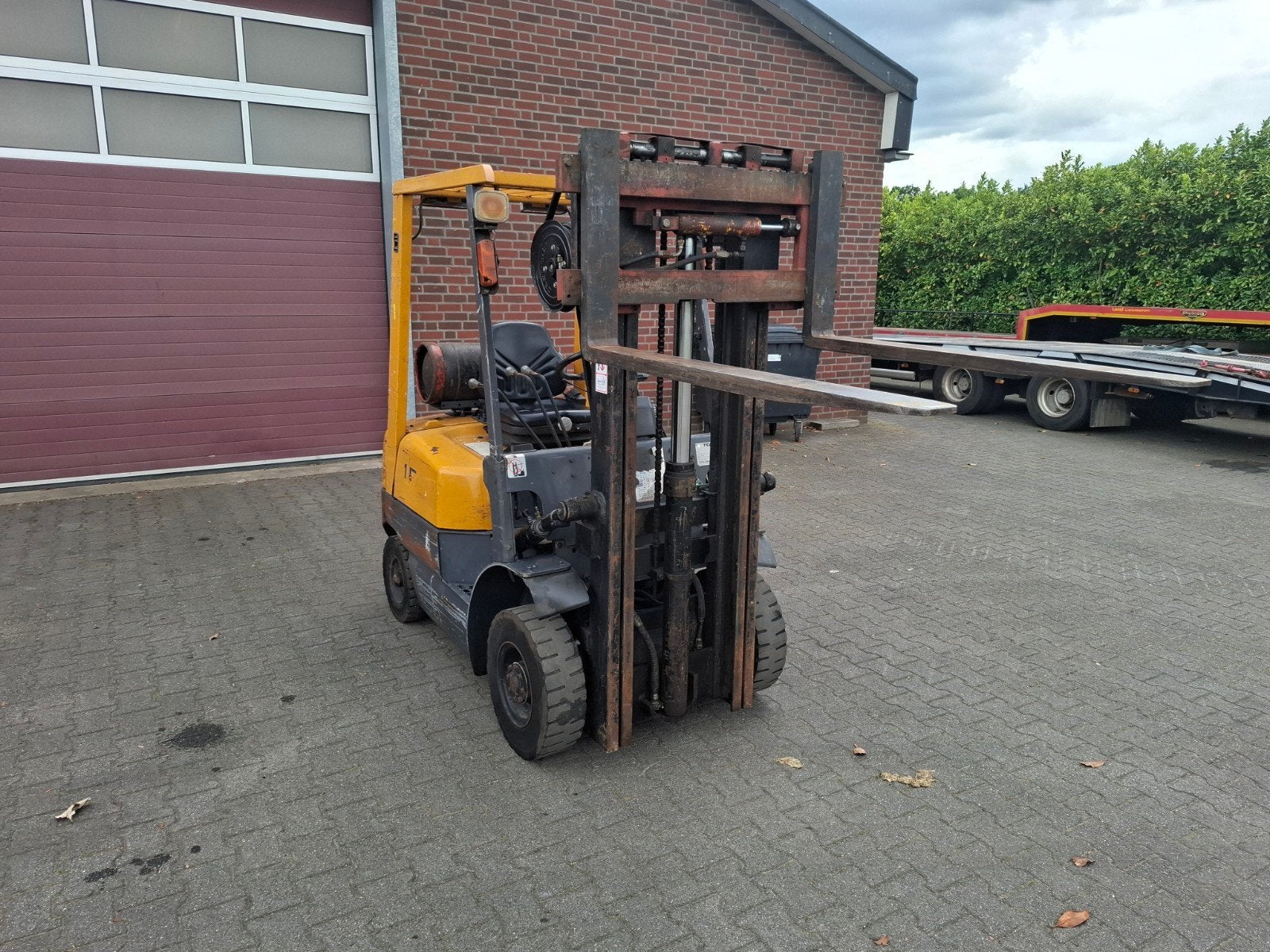 Tcm fg 15, Zakelijke goederen, Machines en Bouw | Heftrucks en Intern transport, LPG, Heftruck, Ophalen of Verzenden, 1000 tot 2000 kg