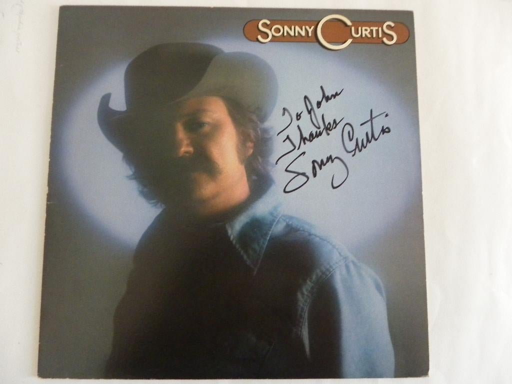 LP Sonny Curtis - Sonny Curtis - GESIGNEERD, Ophalen of Verzenden, 1970 - 1979, Gebruikt, 12 inch