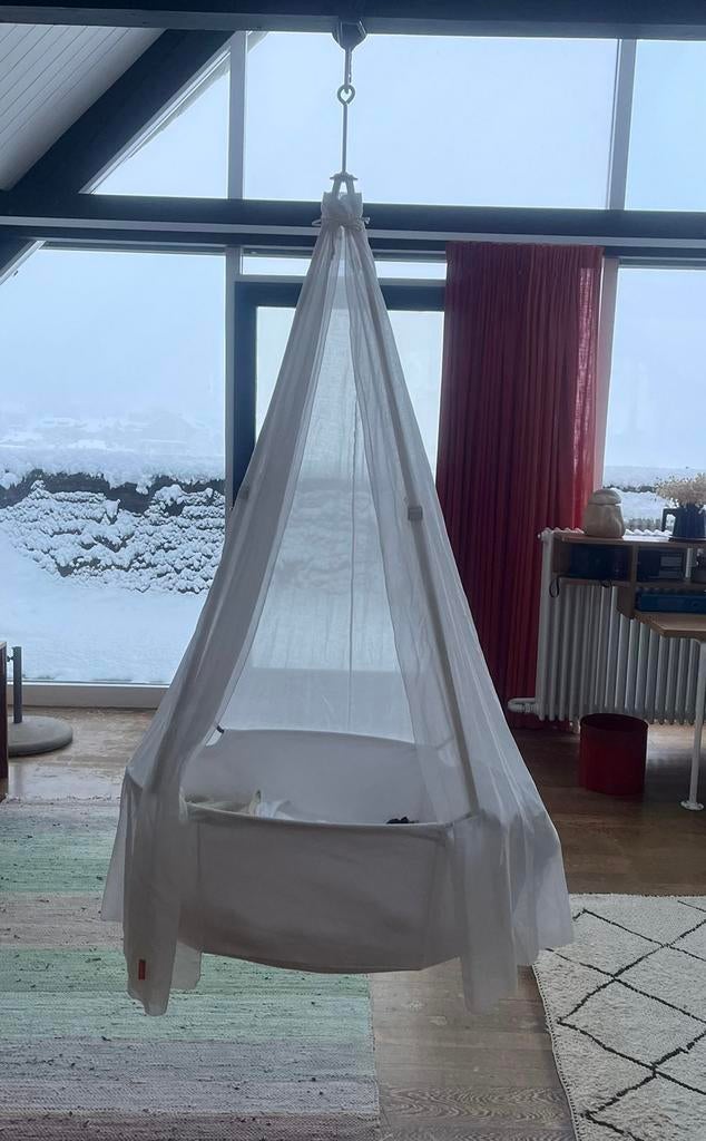 Leander classic hangwiegje incl. matras, Kinderen en Baby's, Babywiegjes en Ledikanten, Ophalen of Verzenden, Gebruikt, Wieg