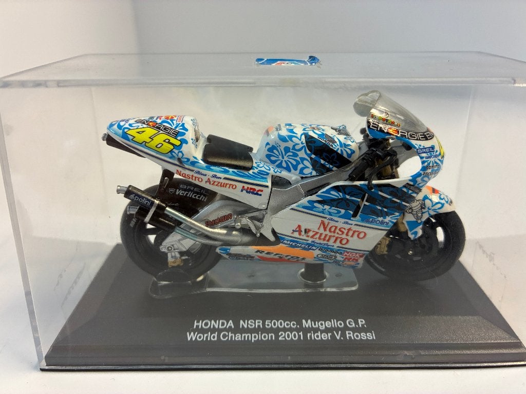 59664: Honda NSR 500 - Valentino Rossi - Mugello 2001 - 1:22, Overige merken, Ophalen of Verzenden, Zo goed als nieuw, Via Pradazzo 6/b 40012 Calderara di Reno,vItaly