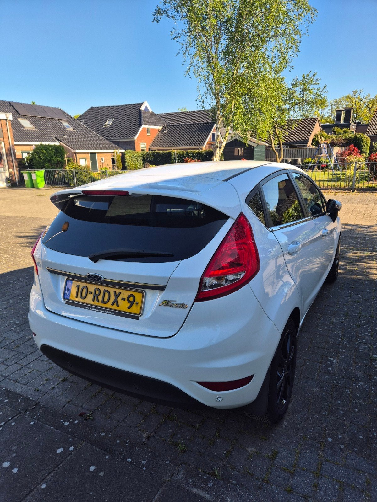 Ford Fiësta 1.6 Ti-vct 88KW 5DR 2011 Wit, Auto's, Voorwielaandrijving, 1596 cc, 40 €/maand, Wit