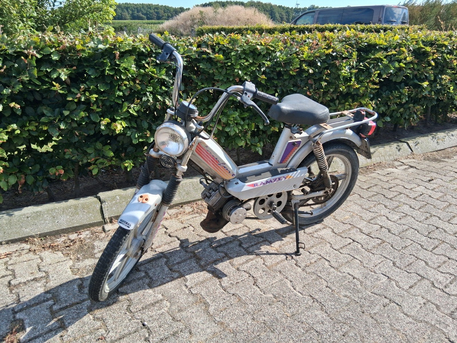 Ramzey bromfiets - Klassieke snorfiets, Fietsen en Brommers, Ophalen, Gebruikt, Benzine, Overige merken