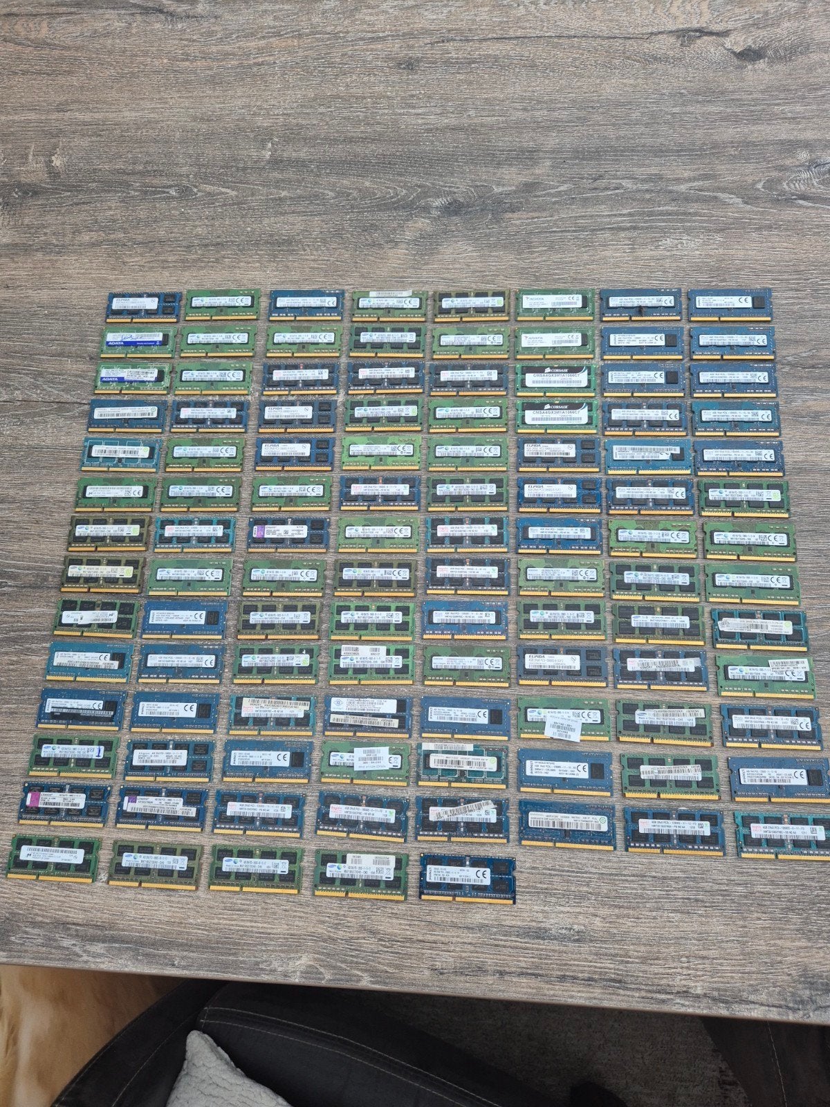 111 x 4 gb ddr3 Geheugen bankjes, Computers en Software, RAM geheugen, Ophalen, Gebruikt, DDR3, Laptop