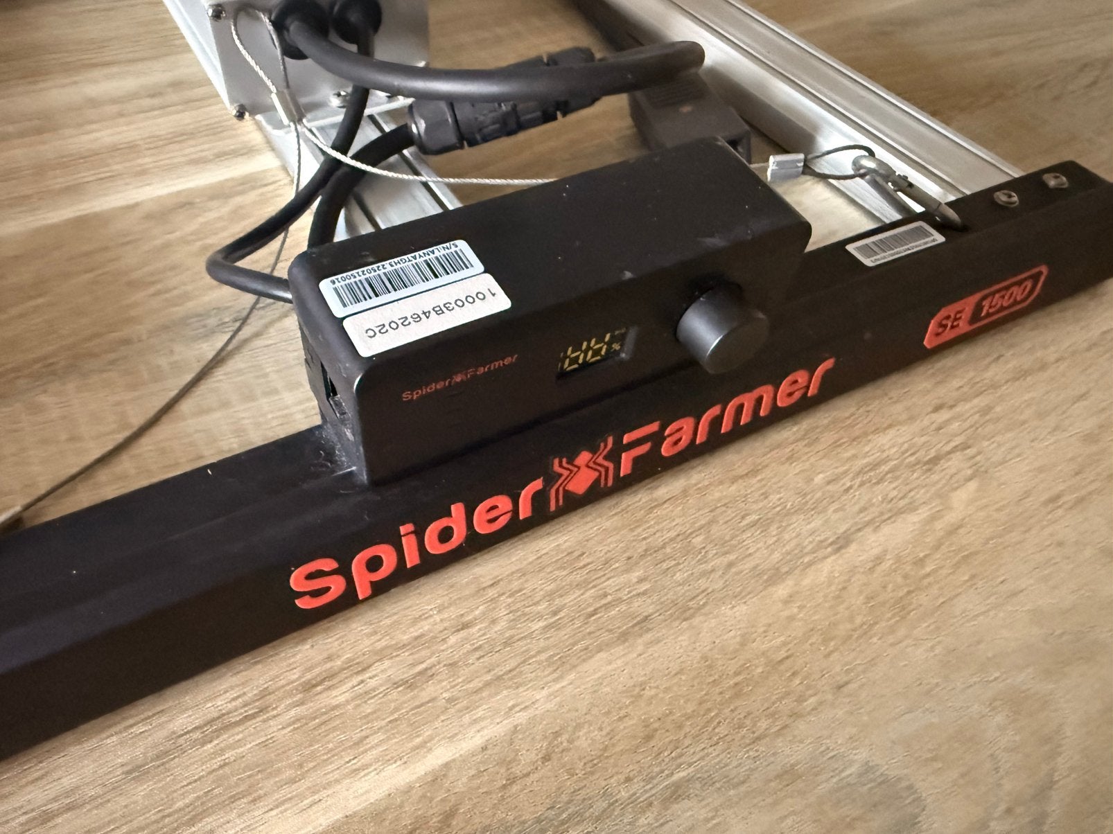 Spider Farmer SE1500 LED Kweeklamp – Full Spectrum, Ophalen of Verzenden, Zo goed als nieuw, Kweeklamp