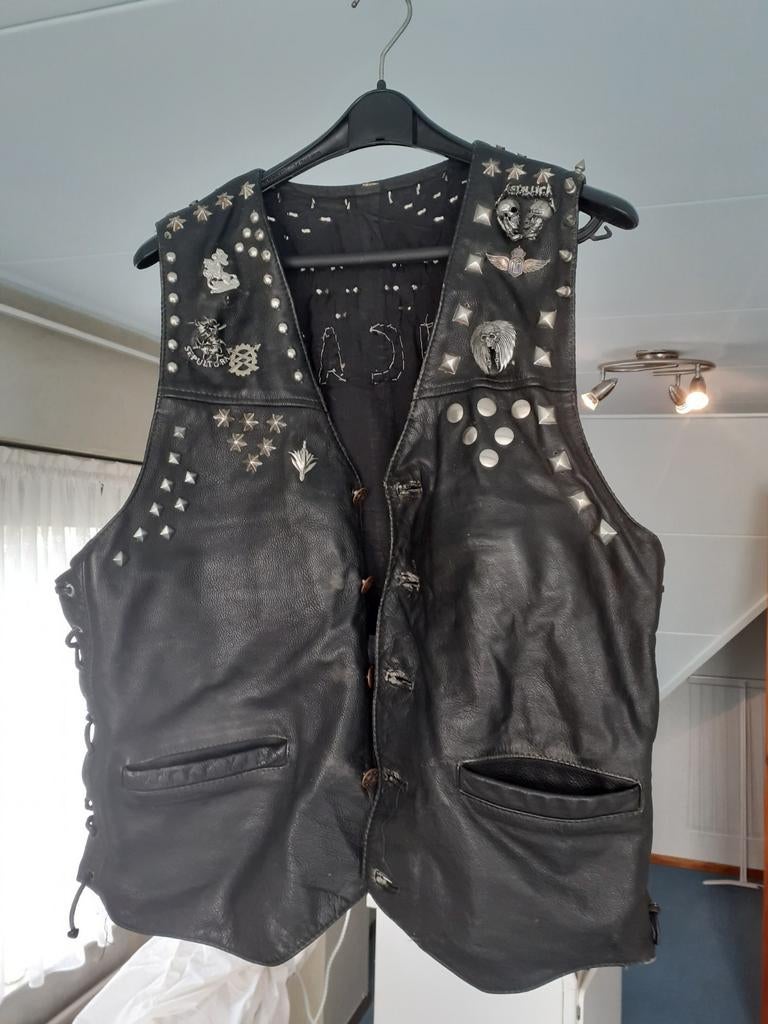 Biker vest, Ophalen of Verzenden, Gedragen, Maat 56/58 (XL), Zwart