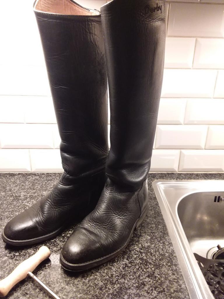 Derby rijlaarzen. Maat 37, Dieren en Toebehoren, Paardrijkleding, Ophalen of Verzenden, Gebruikt, Dressuur, Schoeisel