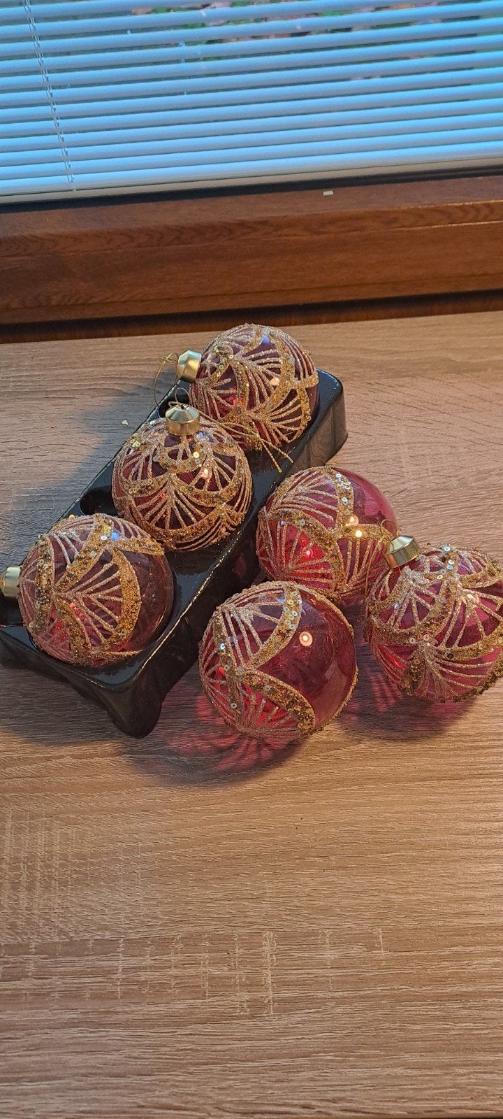 kerstbal kerstballen roze goud, Diversen, Ophalen of Verzenden, Nieuw