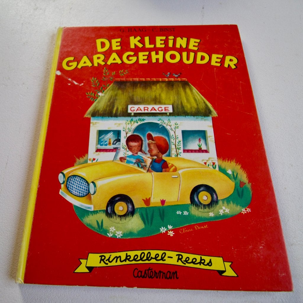 De kleine garagehouder, Boeken, Kinderboeken | Jeugd | onder 10 jaar, Gelezen, Fictie algemeen, Ophalen of Verzenden, Gijs Haag