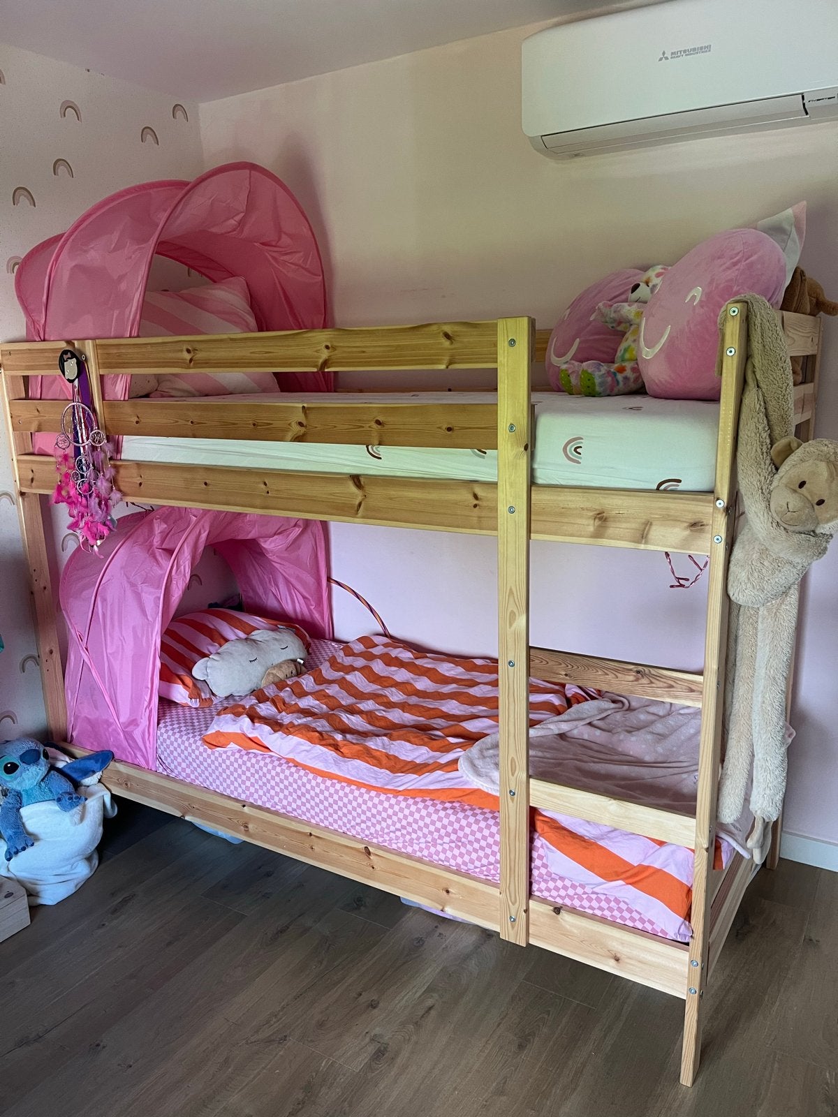 Ikea Mydal Stapelbed - Nette gebruikte staat, Ophalen, Gebruikt, 90 cm, Tweepersoons